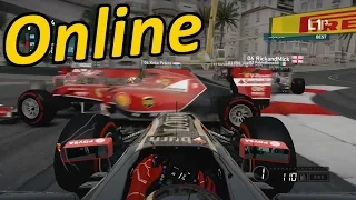 F1 2014 Online Carnage at Monaco! (First Multiplayer Races)