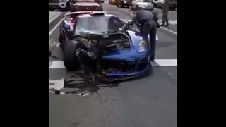 Gemballa Mirage GT  Crash in NYC, Benjamin Chen, 750.000€