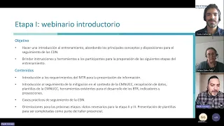 Introductory webinar on monitoring the progress of mitigation commitments in the NDCs [Spanish]