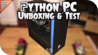 MY VERY OWN EPIC BRANDED PC! | Python PC Unboxing & Test!