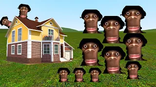 Aughhh Family Vs Houses!!! (Part 2) - Garry's Mod