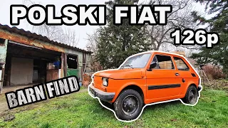 Vettem egy Kispolskit! 😱 - Barn Find Polski Fiat 126p