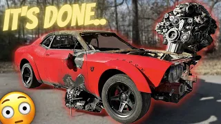 Building The World's First MANUAL Dodge DEMON! | PT 2