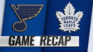 O'Reilly nets first, helps Blues beat Maple Leafs