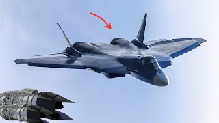 SUKHOI SU 57 FELON COMES WITH FLAT NOZZLE, STEALTH BOOSTED