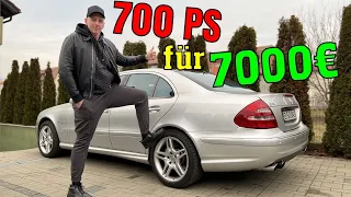 700PS Mercedes E55 AMG Kompressor - Ein Schnäppchen aus Rumänien!