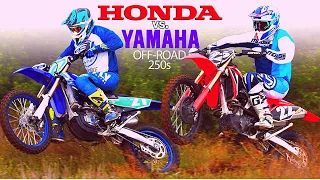 Honda crf 150l vs Yamaha wr 155r 2021 off-road | bike test