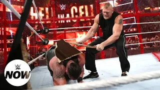 Brock Lesnar crashes the Hell in a Cell and goes berserk: WWE Now