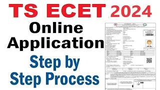 TS ECET  2024 online application process | TS ECET 2024 Application | TS ECET 2024
