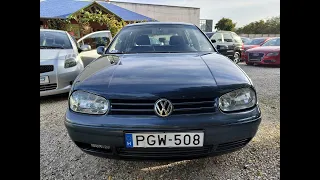 VW Golf 1.6 Teszt - Bemutató - Eladó