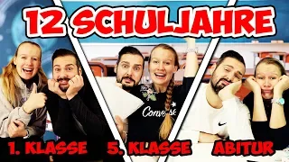 12 SCHULJAHRE mit Kathi & Kaan - Die Highlights von der Grundschule bis zum Abitur früher vs. heute