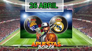 PRONÓSTICOS deportivos HOY⚽Apuestas deportivas futbol gratis⚽REAL sociedad VS REAL MADRID prediccion