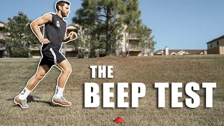 Pro Footballer Attempts the Beep Test!