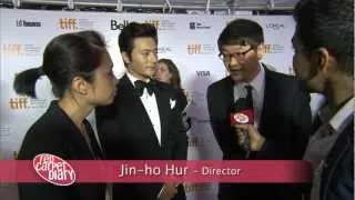 Ziyi Zhang and Jin-Ho Hur at TIFF 2012 for Dangerous Liaisons