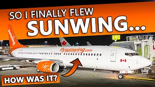 So I Finally Flew Sunwing...