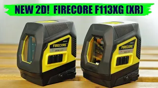 The new Firecore F113XG(XR) laser level - review, calibration in 5 minutes.