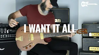 Queen - I want It All - Electric Guitar Cover by Kfir Ochaion - B&G Guitars