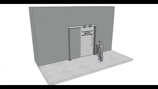 7 Bar Explosion Proof Door , Explosion Pressure Resistant Door