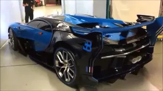 Bugatti Gran Turismo start up and sound, very LOUD !