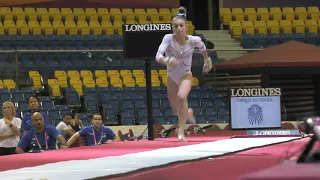 Grace McCallum - Vault 2 - 2018 World Championships - Podium Training