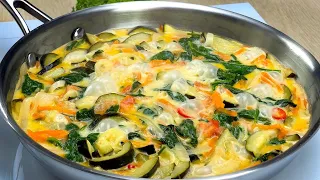 Super delicious zucchini'No meat/Quick and easy zucchini recipes