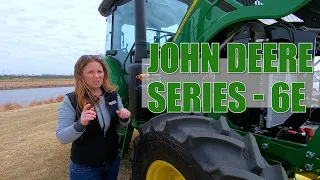 The John Deere 6E Series Mid-Size Tractors