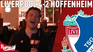 European Nights At Anfield Are Back! | Liverpool v 1899 Hoffenheim 4-2 | Paul’s Match Reaction