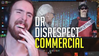 Asmongold Reacts To Dr Disrespect's Commercial And Most Viewed Clips