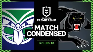 NRL 2023 | New Zealand Warriors v Penrith Panthers | Condensed Match, Round 10