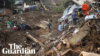 Devastating floods and mudslides in Brazil leave scores dead