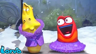 LARVA SEASON 1 NEW EPISODE: LARVA'S SHOW | COMEDY | CARTOON | LARVAKIDS