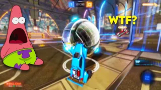 The LUCKIEST Rocket League Moments you'll EVER SEE!!  - 1 IN A MILLION PLAYS