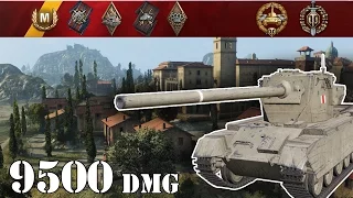 World of Tanks / FV4004 Conway .. 9500 Dmg