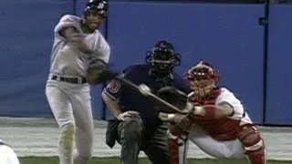 1996 WS Gm3: Bernie's homer extends Yankees' lead