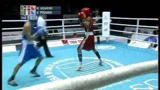 Fly (52kg) R16- Aguero Dagoberto (DOM) VS Picardi Vincenzo (ITA) -2011 AIBA World Champs