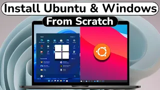 How To Dual Boot Windows With Ubuntu | Install Windows 10 / 11 After Ubuntu