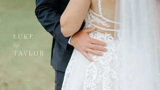 Luke + Taylor | The Barn at Rock Creek | Leland, NC