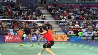 [HD] SF - 2014 Asian Games - WD - G.POLII / N.K.MAHESWARI vs TIAN Q. / ZHAO Y.L.