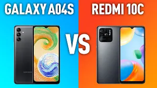 Samsung Galaxy A04s vs Xiaomi Redmi 10C. Корея против Китая в бюджетном ценовом сегменте