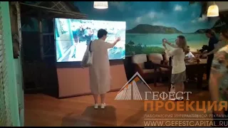 Digital активность с дополненной реальностью "В мире животных" для Orange Event