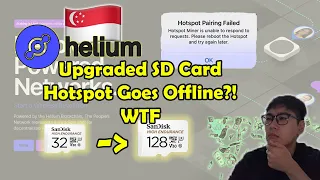 Helium Hotspot/Miner Offline After SD Card Upgrade?! Fix! Unable To Pair Hotspot!