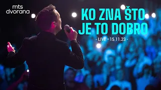 PEDJA JOVANOVIC - KO ZNA STO JE TO DOBRO - LIVE - (15.11.23. MTS DVORANA)
