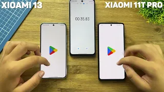 XIAOMI 13 VS XIOAMI 11T PRO - FIRST SPEED TEST