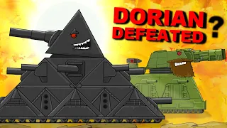 "Is Soviet Dorian defeated?" Cartoons about tanks