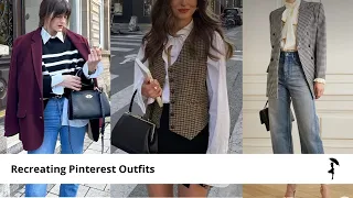 Shop My Closet | Recreating Pinterest Outfits with Clothes I Already Own