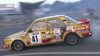 Skoda 130LR with craziest rally drivers