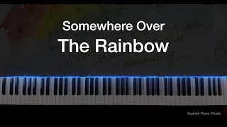 Somewhere over the Rainbow - Piano Synthesia Tutorial + Sheet Music