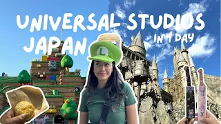 🇯🇵 1 Day in Universal Studios Japan | Super Nintendo World, Harry Potter World etc. w/ Express Pass!