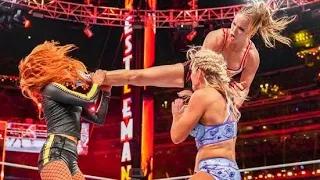 Ronda Rousey vs. Charlotte Flair vs. Becky Lynch - Triple Threat Match: WrestleMania 35