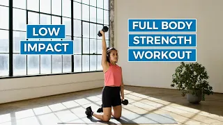15 Minute Low Impact Full Body Strength Workout | Good Moves | Well+Good